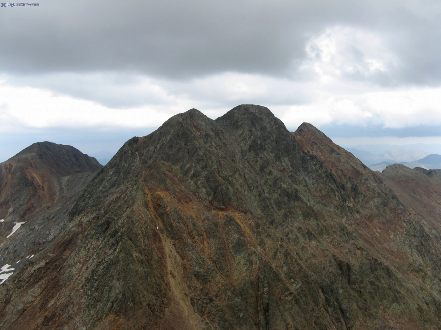 de izquierda a derecha: Montcalm, Verdaguer, Pica d