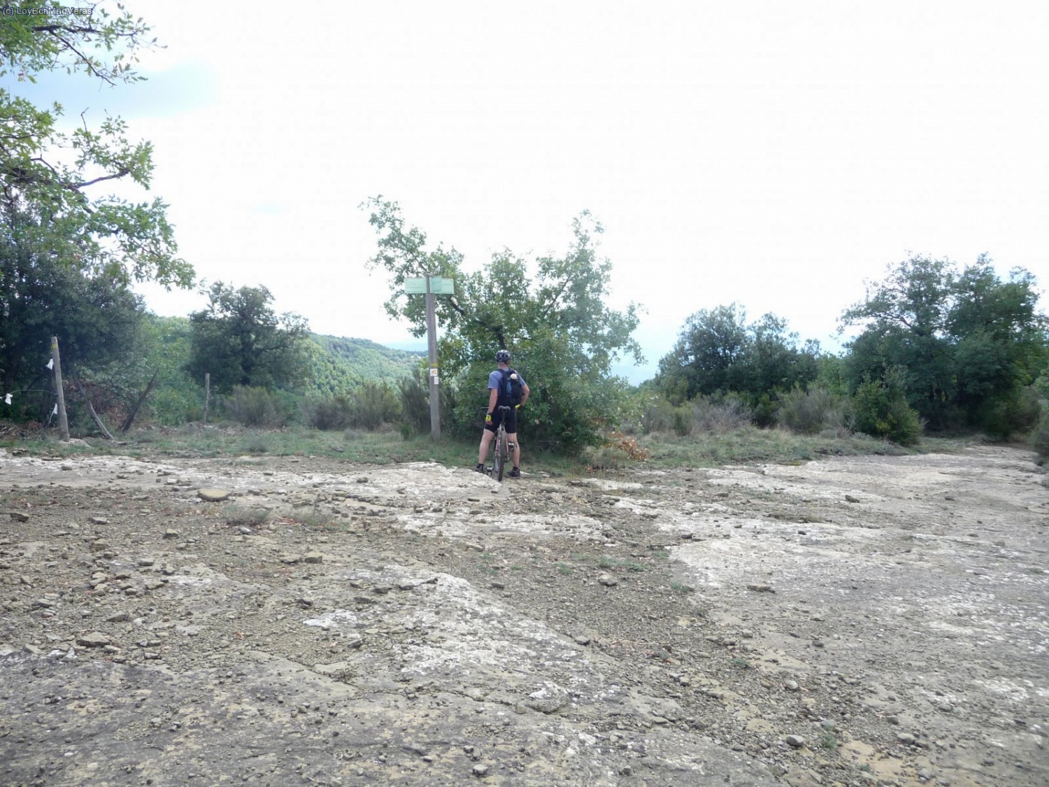 El desvio para ir y volver hasta Sant Corneli