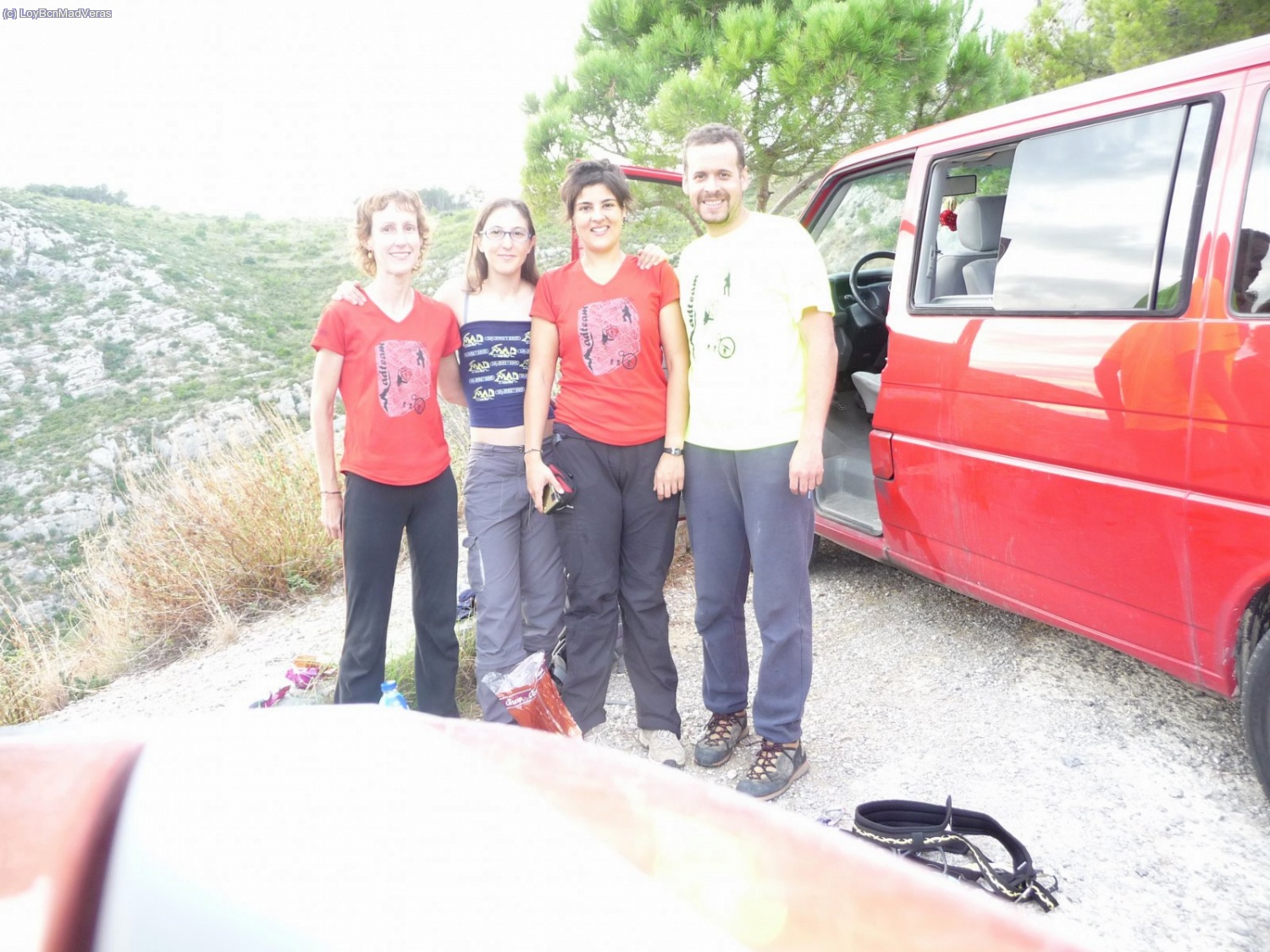 Foto de grupo. Apa que quemada que est&aacute; :O