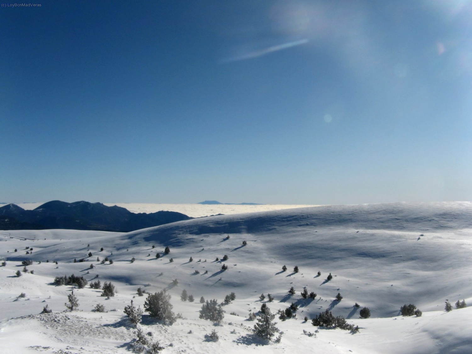 Con las Agudes al fondo