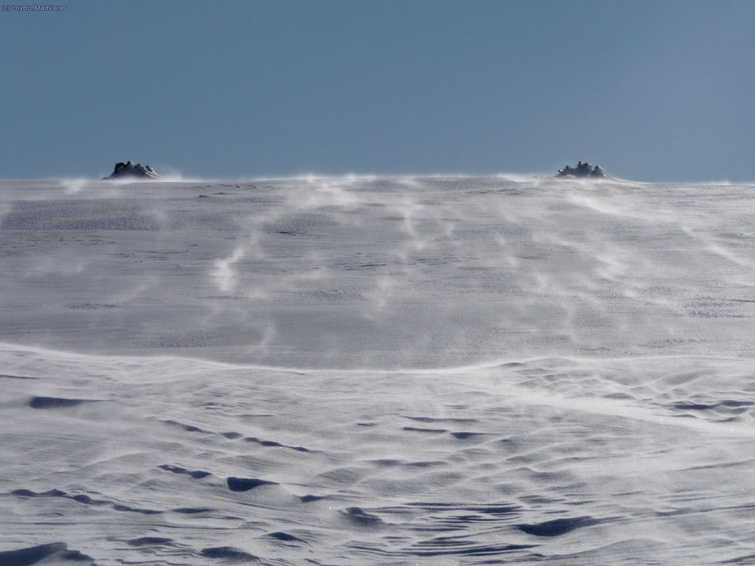 El viento sopla con ganas