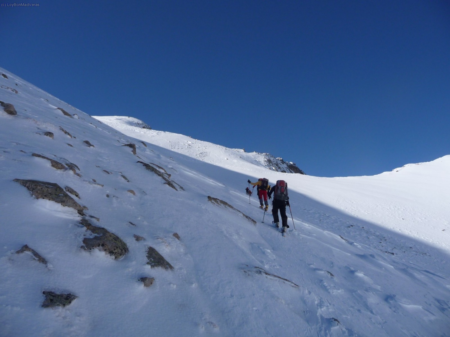 Un flanqueo para ir a buscar la subida
