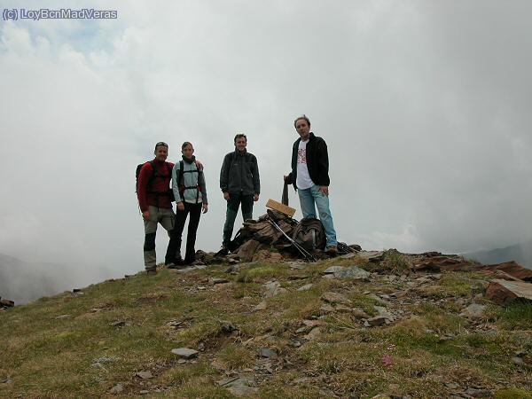 Pic dÂ´Eina. MadVeras, LoyBcn, MadJaume y Oscar