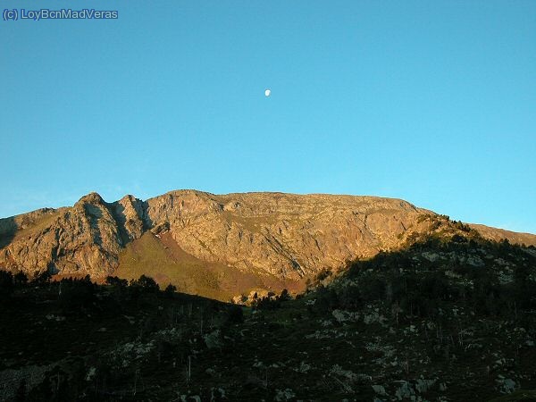 Pic del Port Vell con las primeras luces