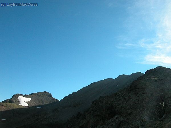 al fondo Baiau y el Coma Pedrosa