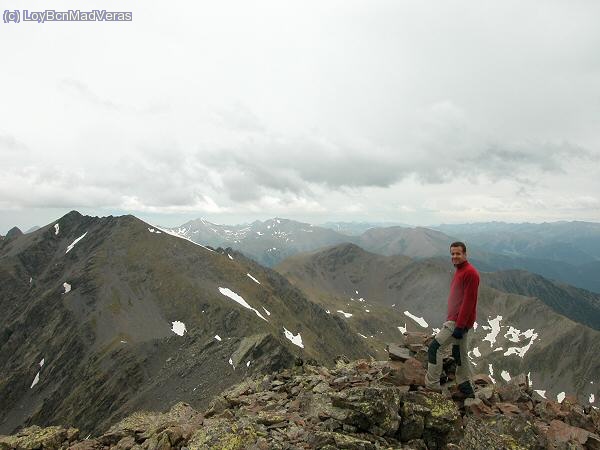Madveras en la cima del Racofred