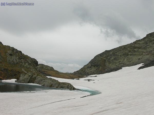 Estany Forcat, el estany grande