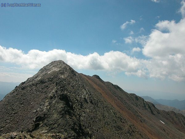 Comapedrosa desde el Baiau