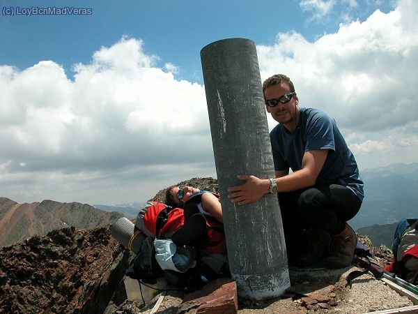 En la cima del Sanfons