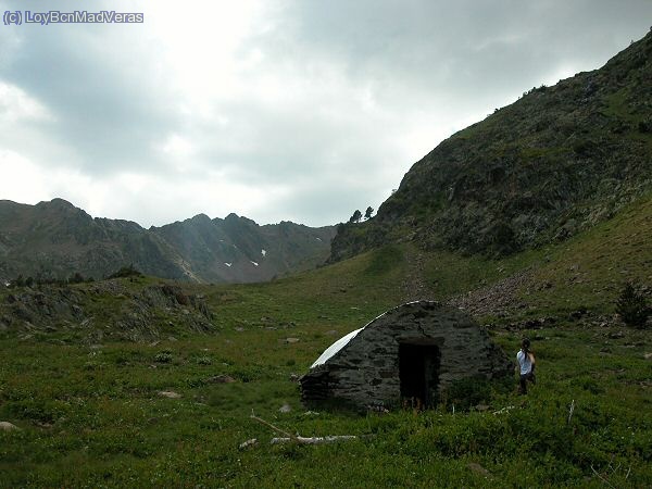 CabaÃ±a de Comapedrosa... ya tocaba descansar