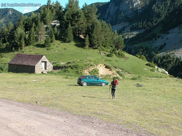 Por fin llegando al coche