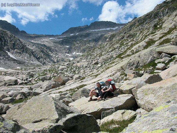 Una vez superada la tercera cascada y pal refu