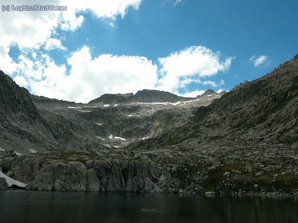 tuc de Mulleres desde el primer lago