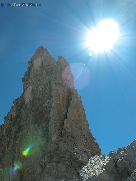 En la brecha, pared este.