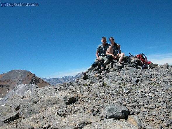 En la cima del Casco