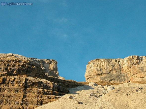 La Brecha de Rolando con los primeros rayos de luz