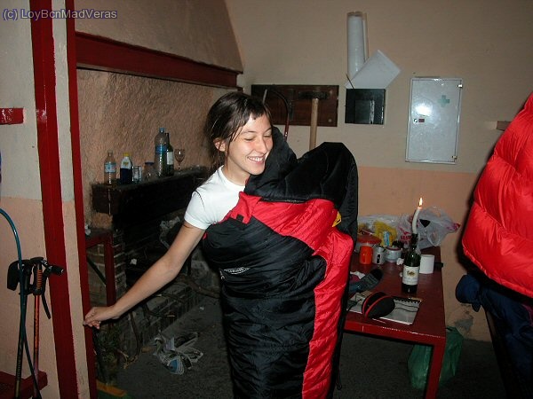 Un gusiluz que se ha colado en el refu.....