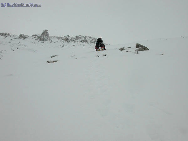 MadVeras subiendo direcciÃ³n a la cresta