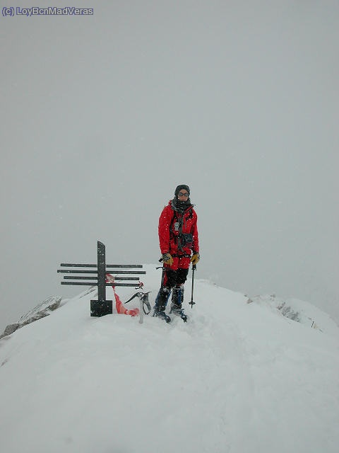 LoyBcn en la cima del Gra de Fajol Gran (2708m)