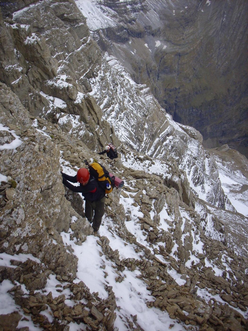 Fent filigranes pel vessant NW del Marbor&eacute;