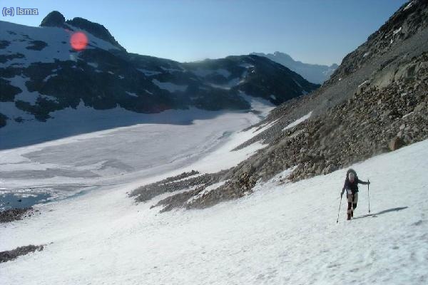 Maravillosas vistas durante la subida.