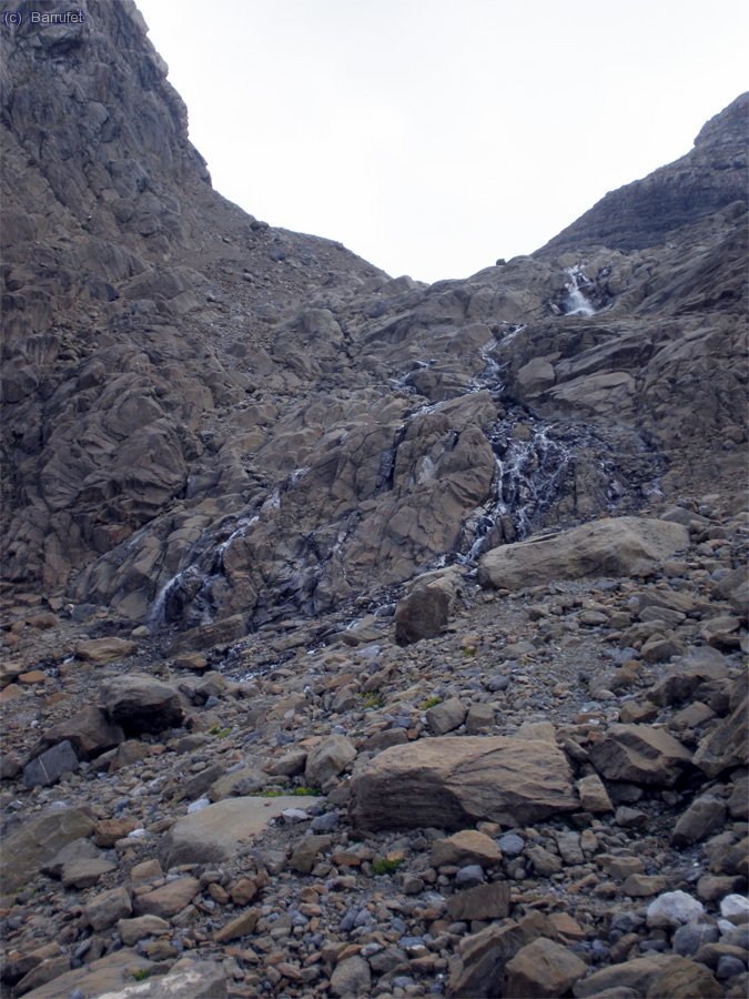Una cascada que cal superar.
