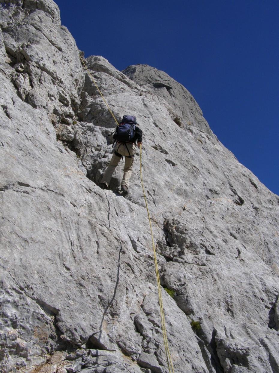 R&aacute;pel superior, sobre el lado sur (foto: Jose)