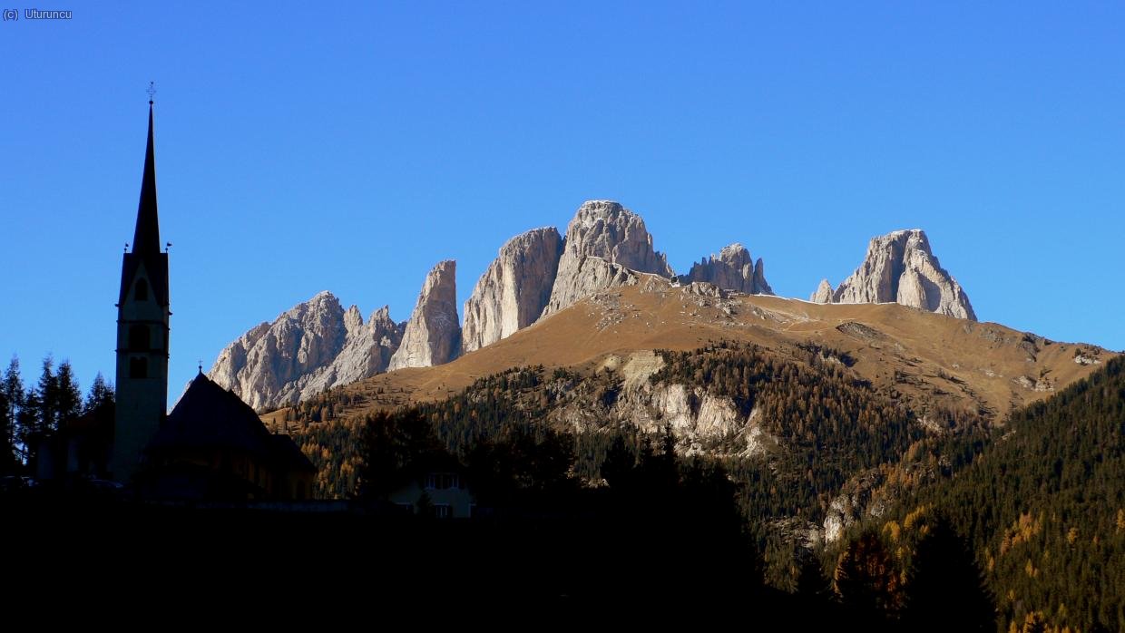 Grupo de Sassolungo desde Canazei