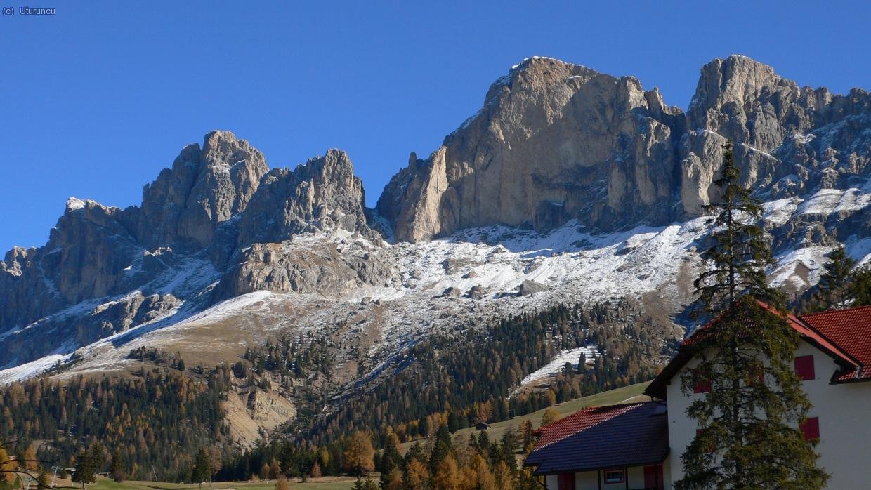 Gruppo Catenaccio (2800m) desde el Passo Costalunga