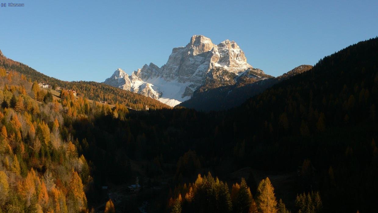 Monte Pelmo (3168m) desde el Vale di Cadore