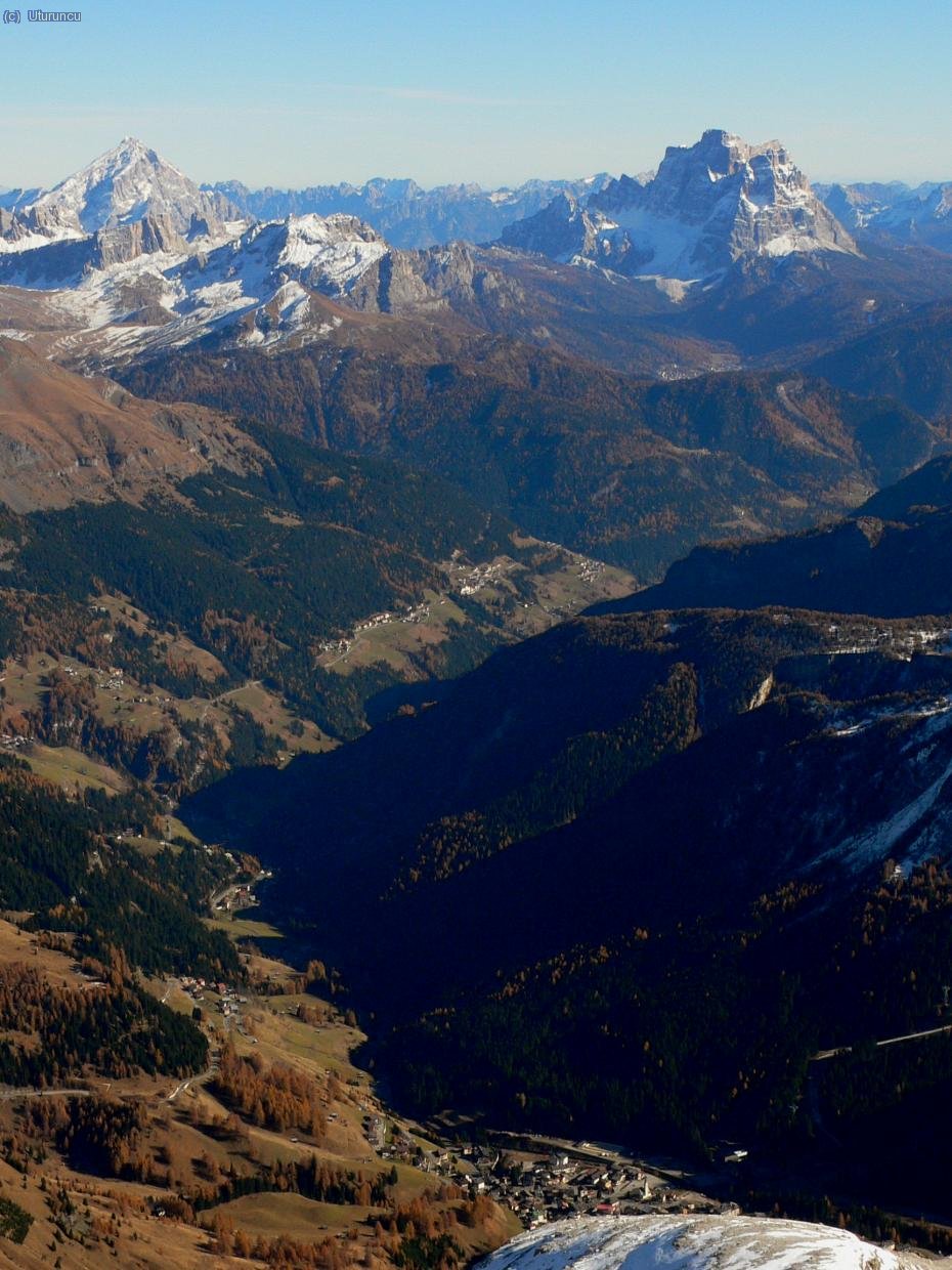 Monte Antelao (3264m) y Pelmo dese el Piz Boe