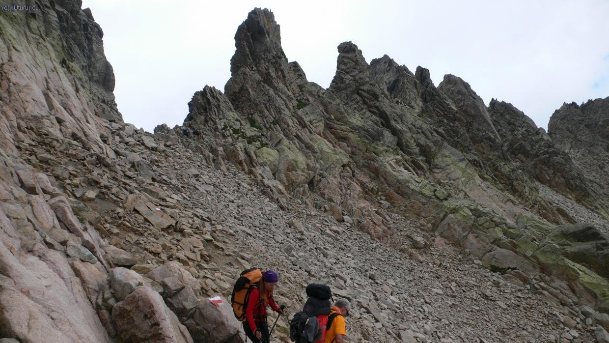 Collado de Bocca de Capitello (2225m), punto m&aacute;s elevado del trazado del GR20