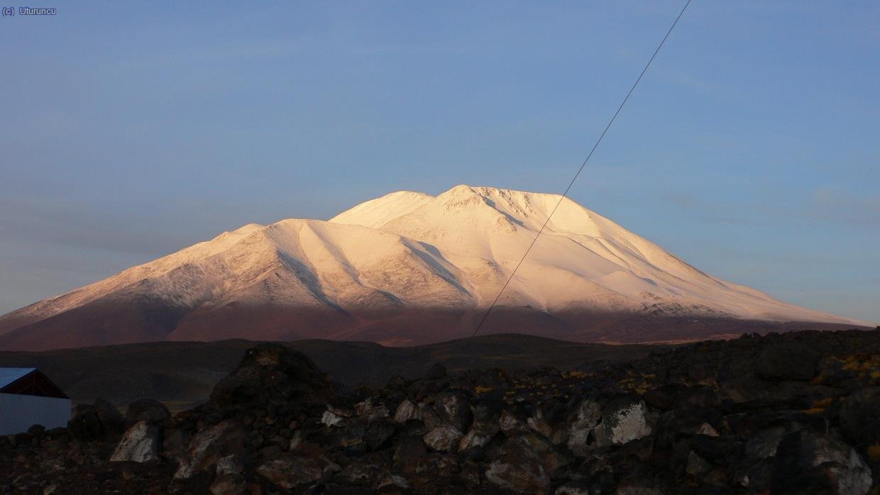 Ahor&aacute; s&iacute; hace honor al nombre de Nevado: visto desde Las Grutas