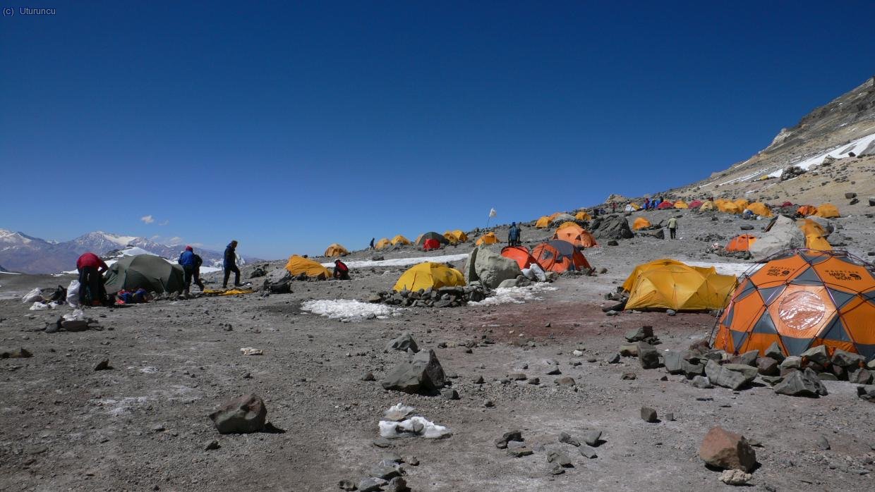 Campamento 1, Nido de C&oacute;ndores (5400m)