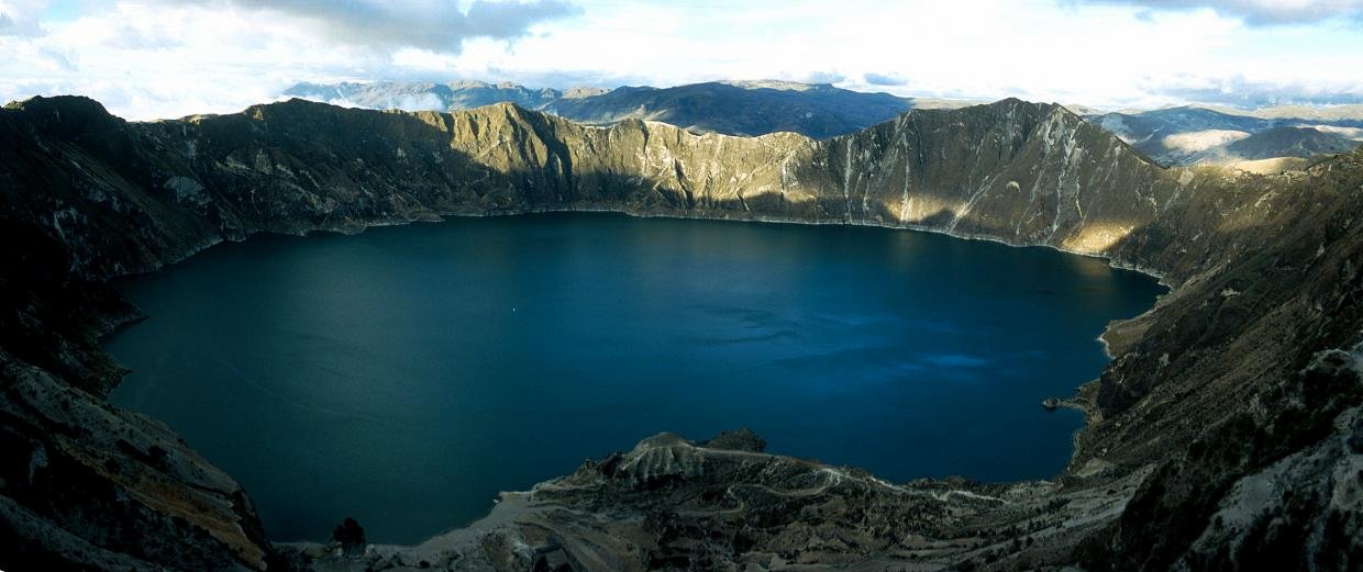 Laguna y crater de Quilotoa (Latacunga)