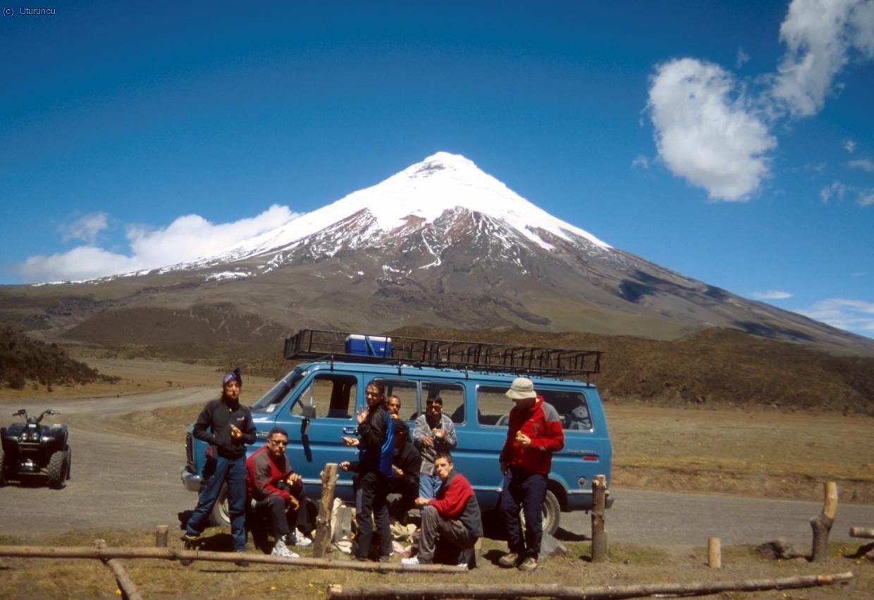 Picnic camino del Cotopaxi