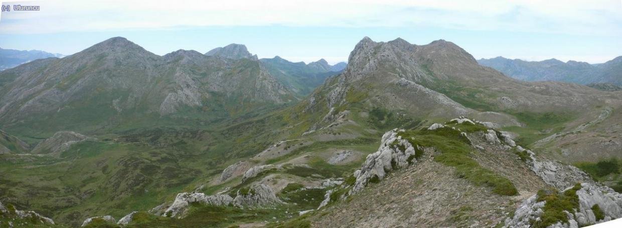 Picos Blancos (2064m), Peña Chana y Mortero, en el Alto Sil.
