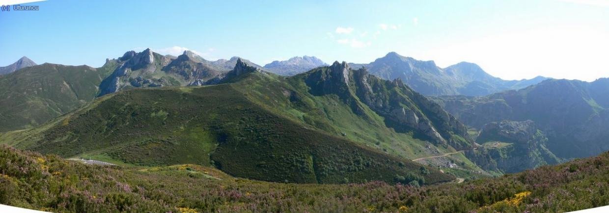 Cumbres de Somiedo, desde el Pico Los Bígaros (2038m)