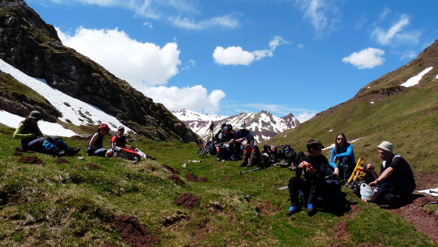 Hora para le picnic en el Puerto de Escal&eacute; (1600m)