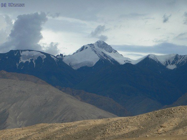Stok Kangri, cara oeste desde el valle del Indo