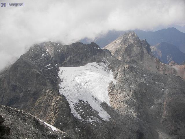 Glaciar col de O&oacute;