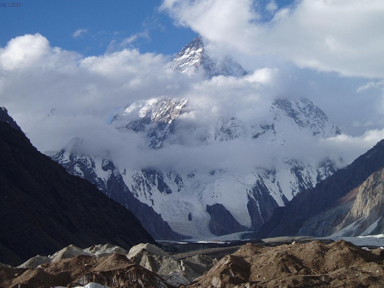 El K2 fue lo m&aacute;s n&iacute;tido que lo pudimos ver. Una pena