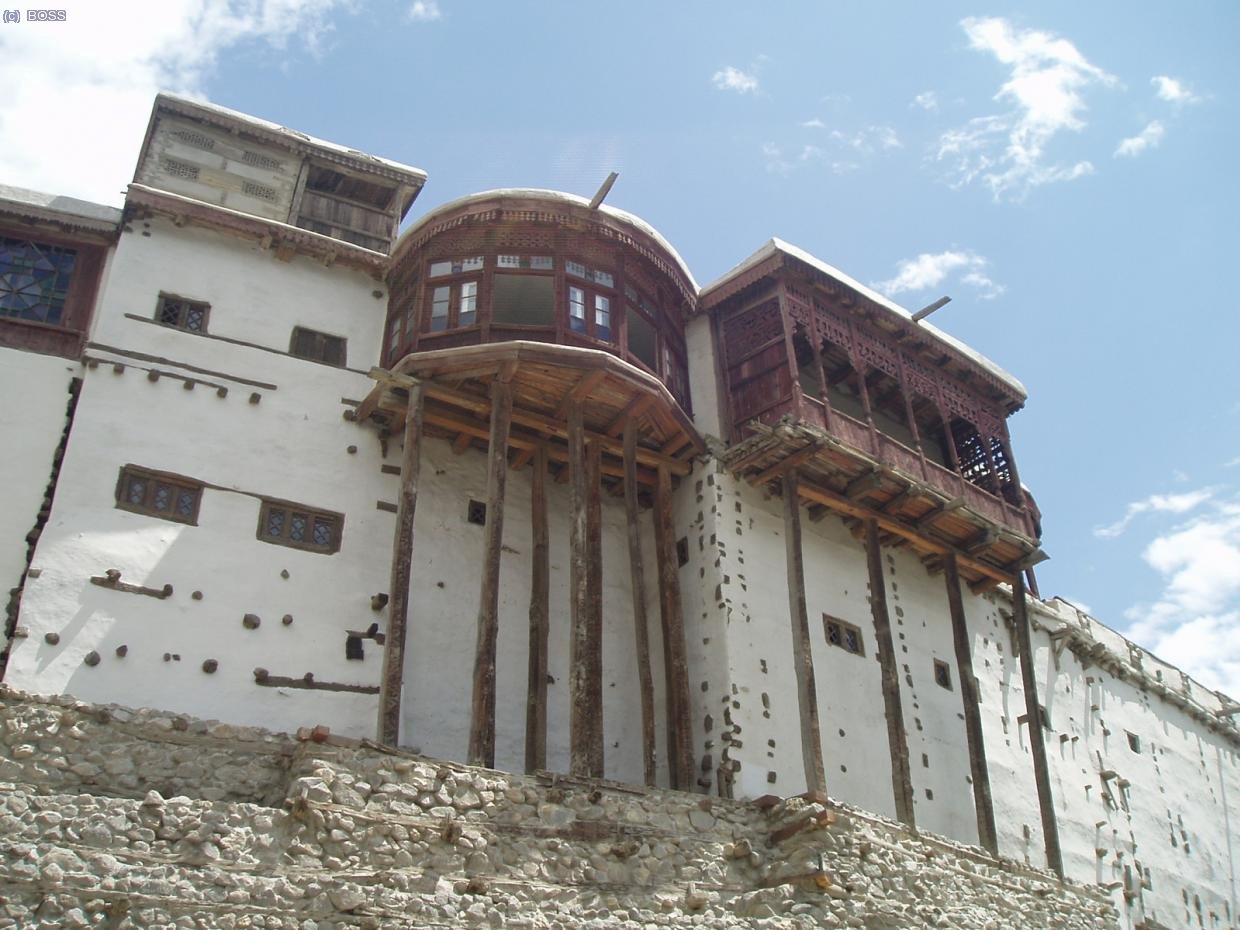 Fortaleza de Karimabad en el Valle de Hunza