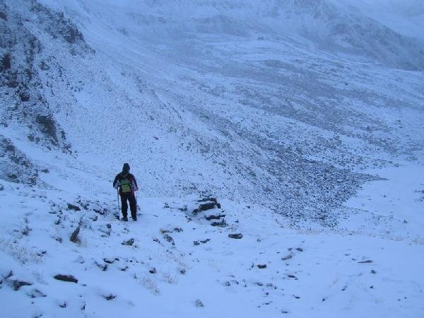 BAJANDO EL COLL DE LA MARRANA