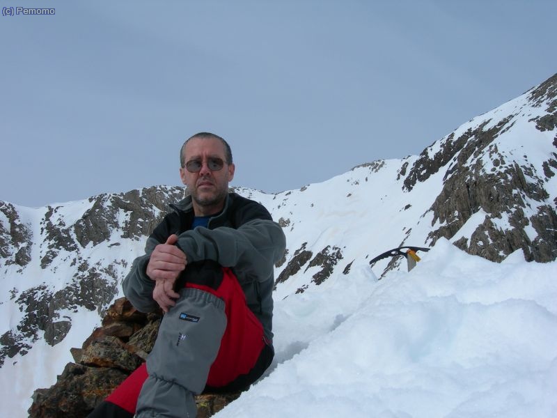 En la cima de la Tuca Forau de la Neu (3079m)