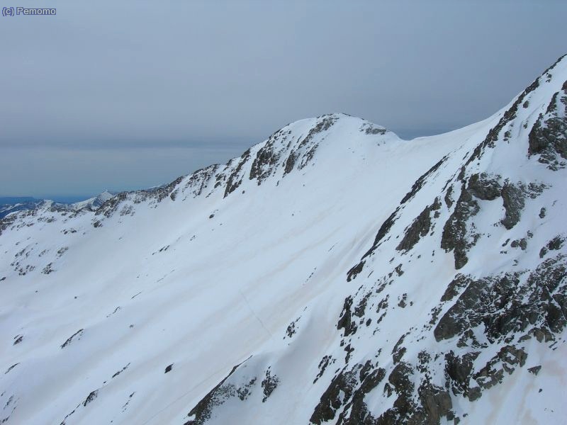 El Pavots (3124m) desde la Tuca Forau de la Neu