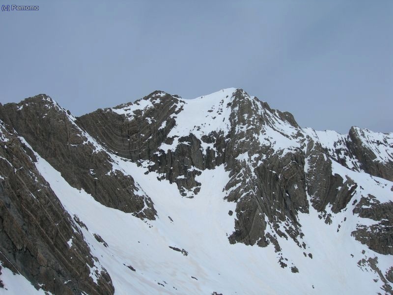 Las Espadas (3332m) desde la Tuca Forau de la Neu