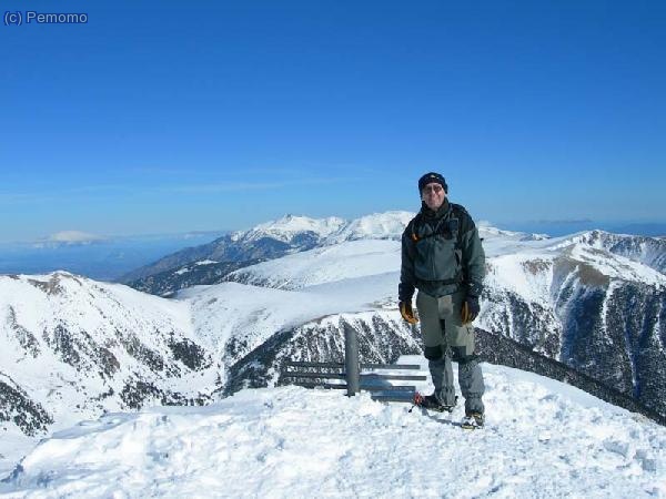 En la cima del Gra de Fajol