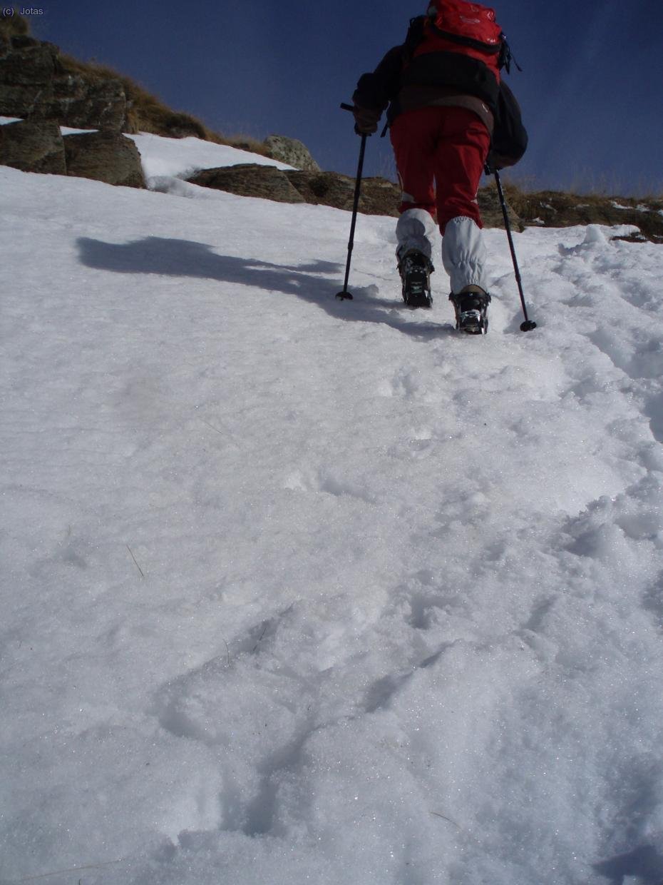 ... que gran invento esto de los crampones