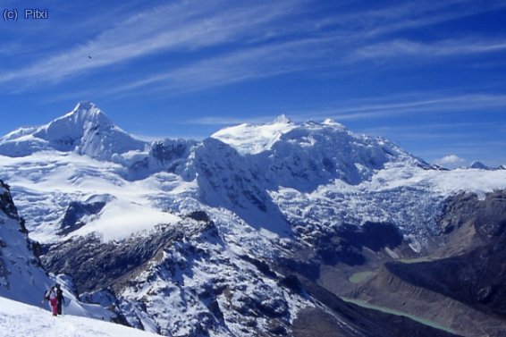 Llegando a la cima del Urus.